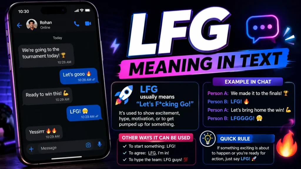LFG Meaning in Text