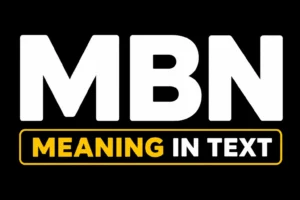 MBN Meaning in Text