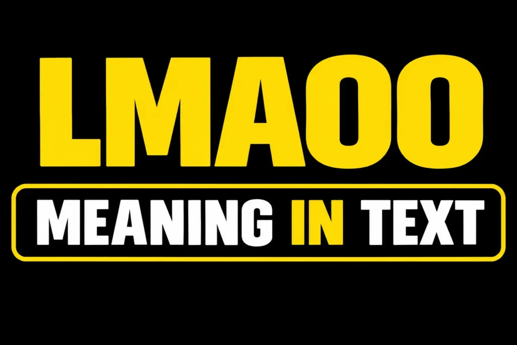 LMAOO Meaning in Text