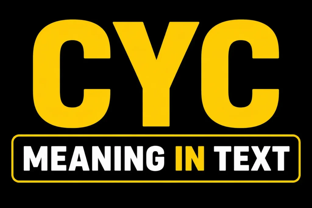 CYC Meaning in Text