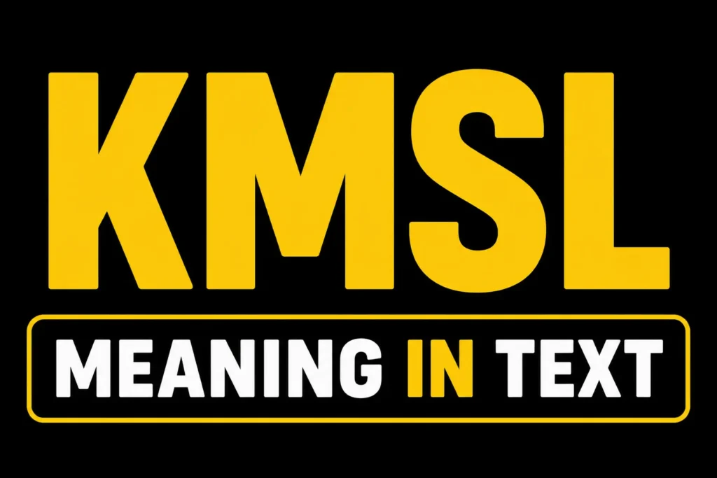 KMSL Meaning in Text
