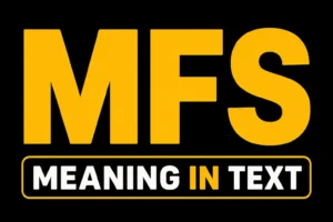 MFS Meaning in Text
