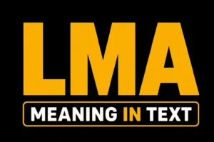 LMA Meaning in Text
