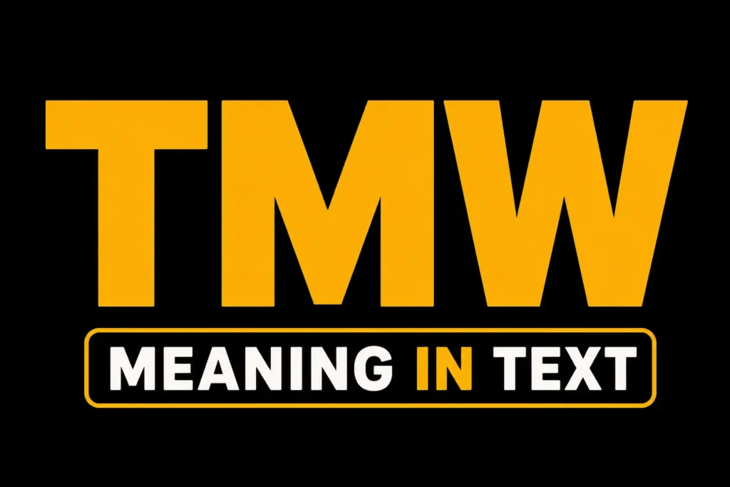TMW Meaning in Text