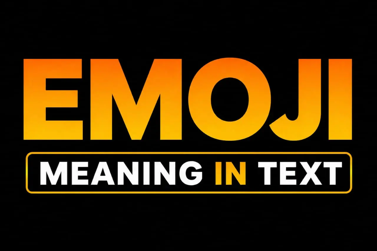 Emoji Meaning in Text