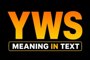 YWS Meaning in Text