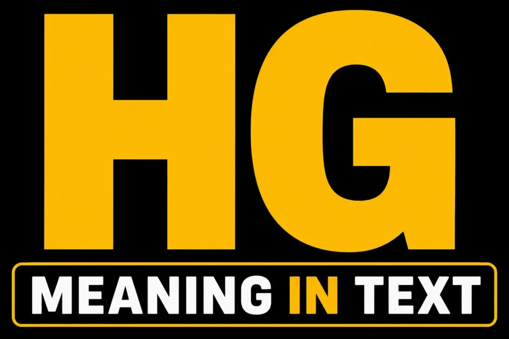 HG Meaning in Text