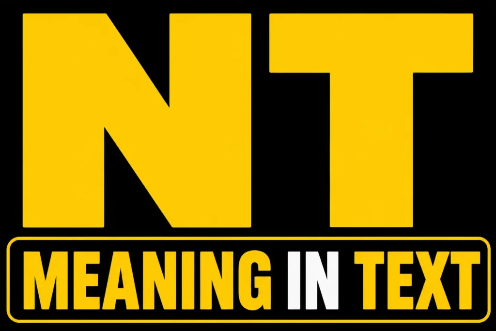 NT Meaning in Text