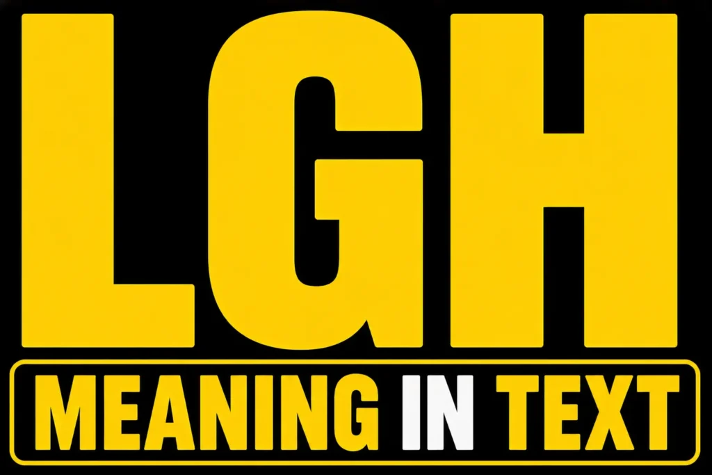 LGH Meaning in Text