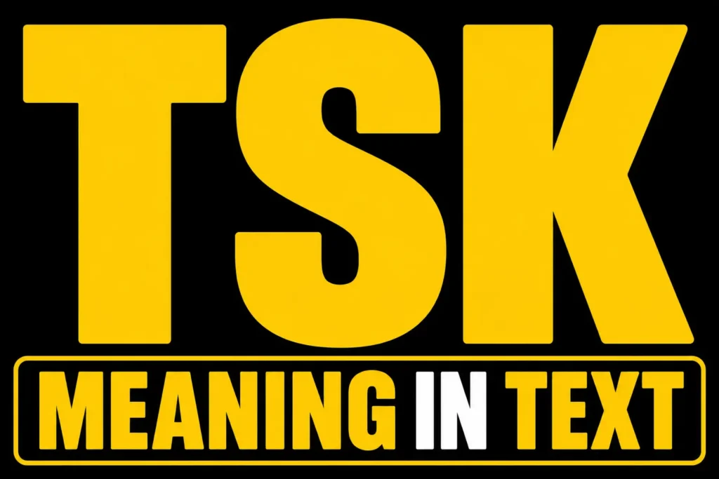 TSK Meaning in Text