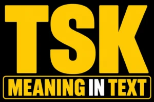 TSK Meaning in Text