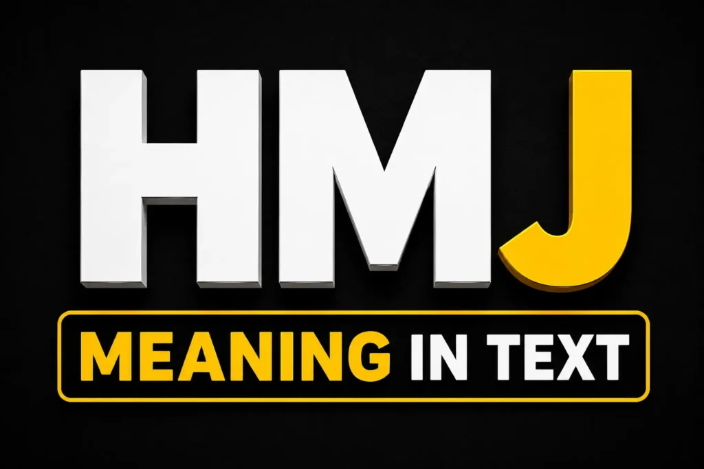 HMJ Meaning in Text