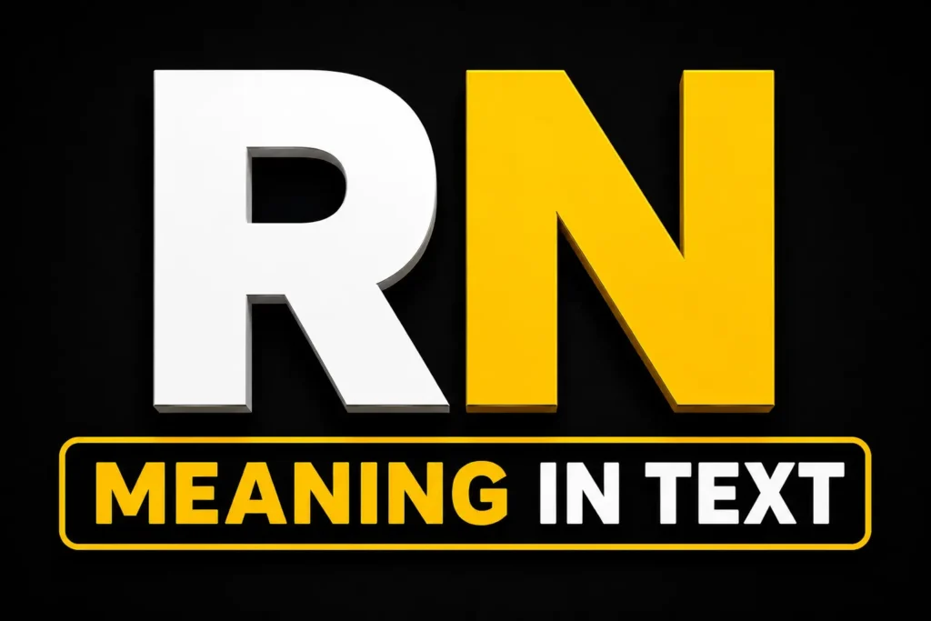 RN Meaning in Text