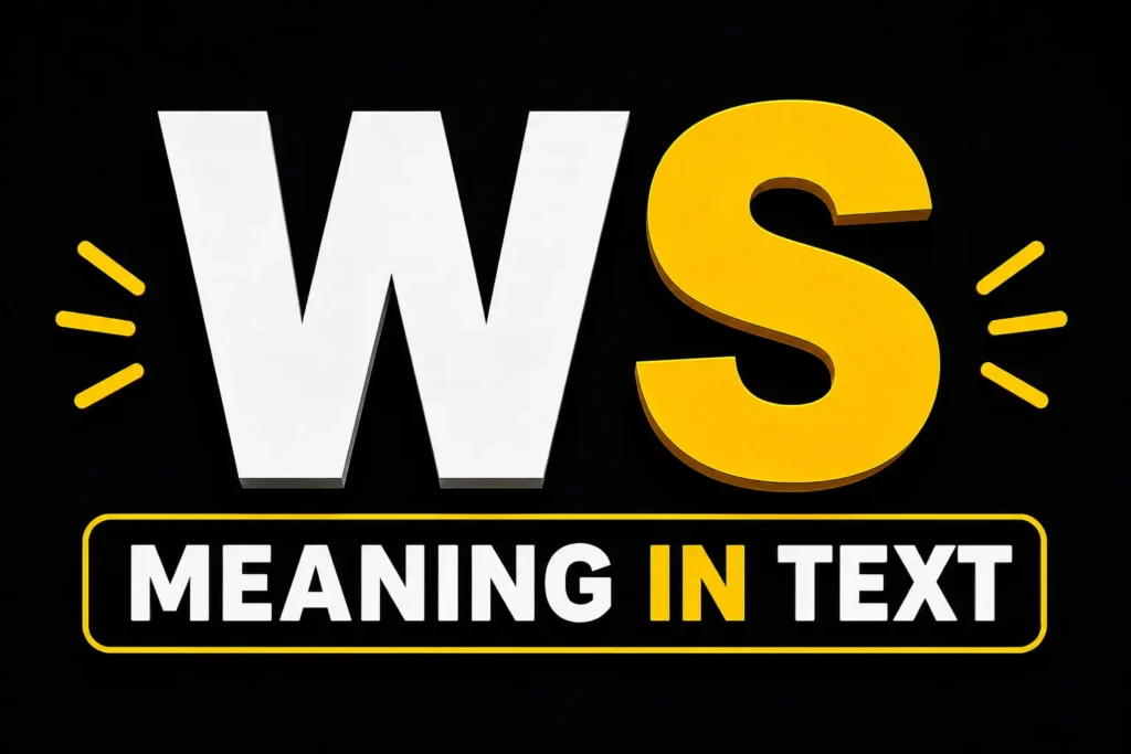 WS Meaning in Text