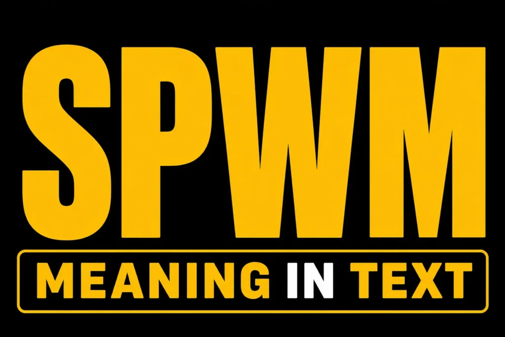 SPWM Meaning in Text