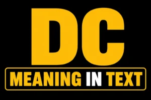 DC Meaning in Text