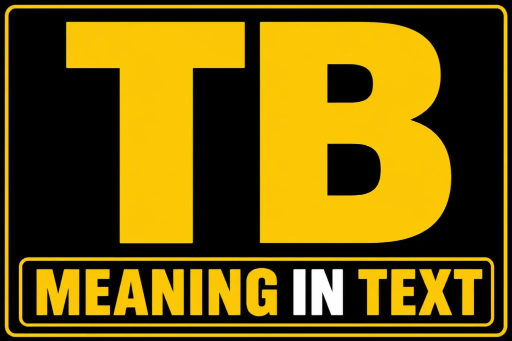 TB Meaning in Text