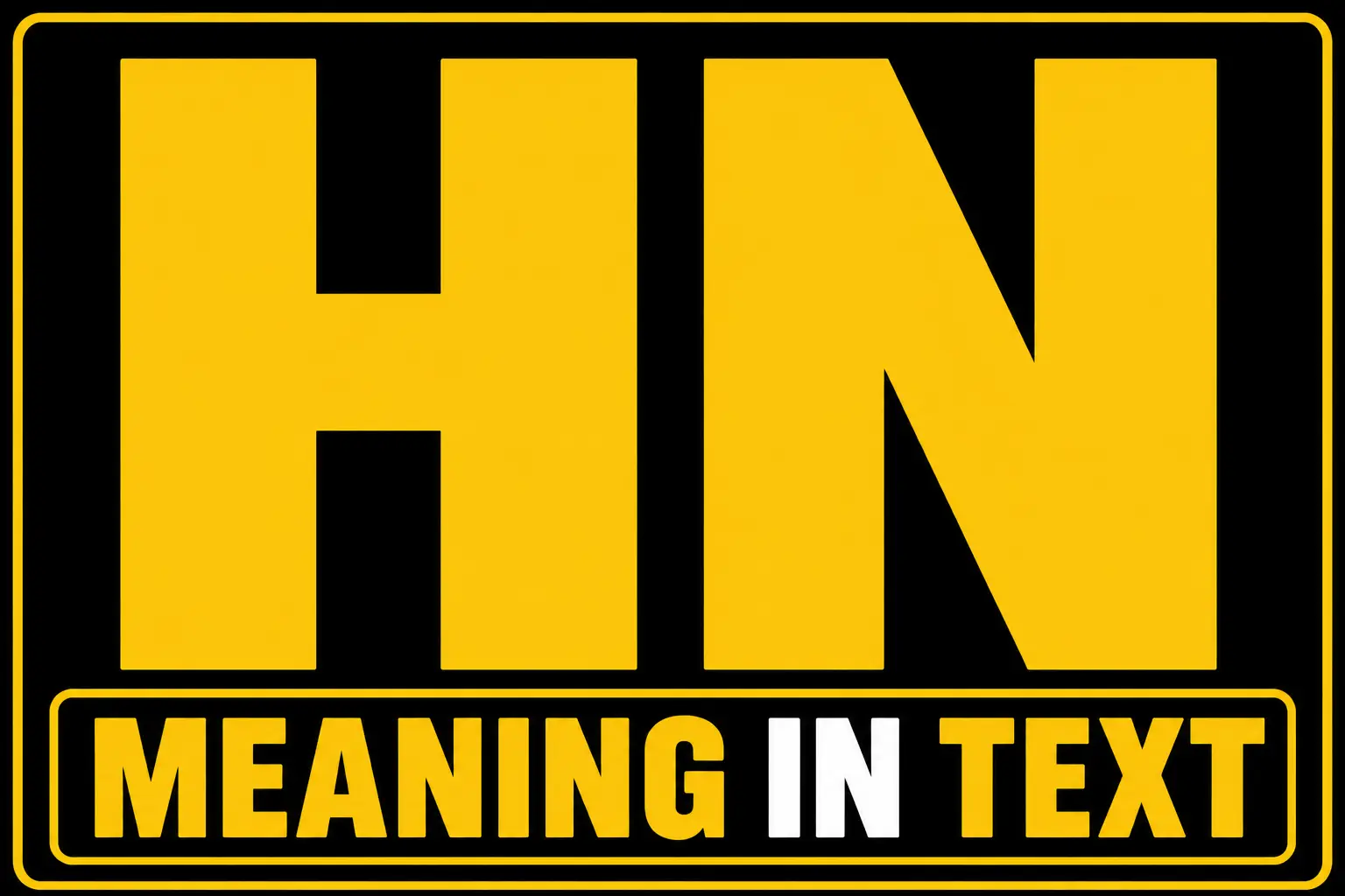 HN Meaning in Text