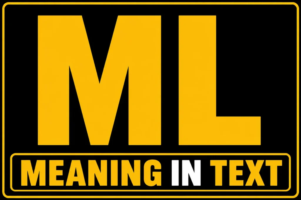 ML Meaning in Text