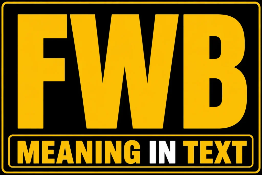 FWB Meaning in Text
