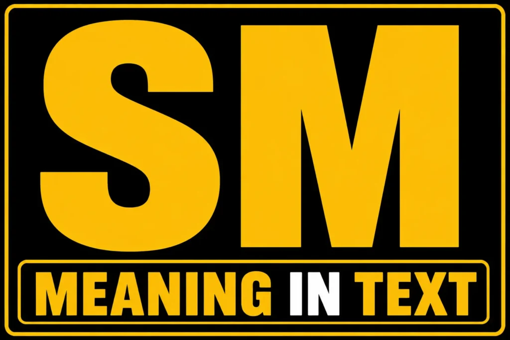 SM Meaning in Text