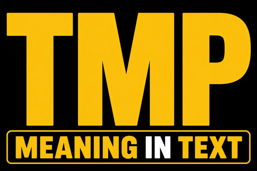 TMP Meaning in Text