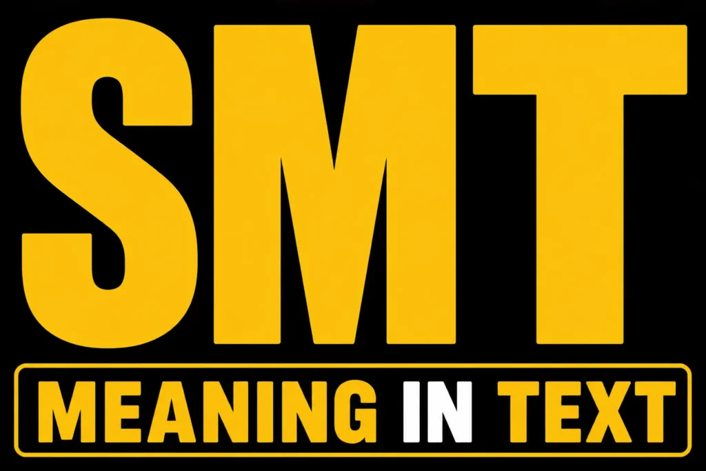 SMT Meaning in Text