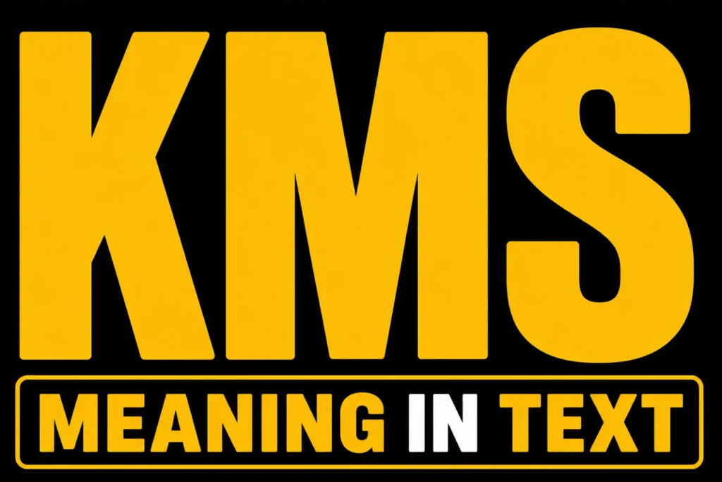 KMS Meaning in Text