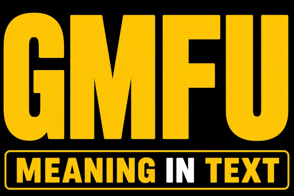 GMFU Meaning in Text