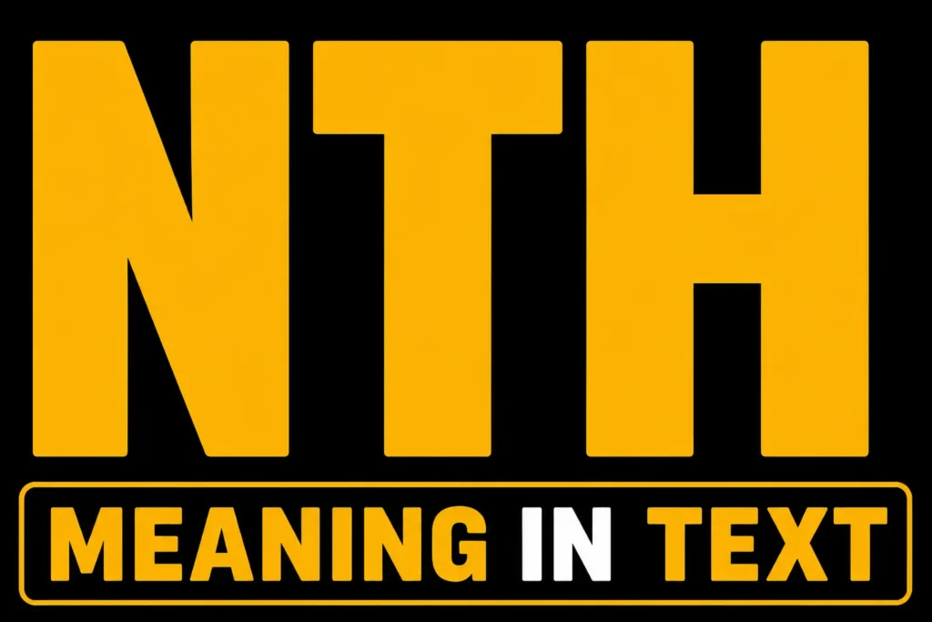 Nth Meaning in Text