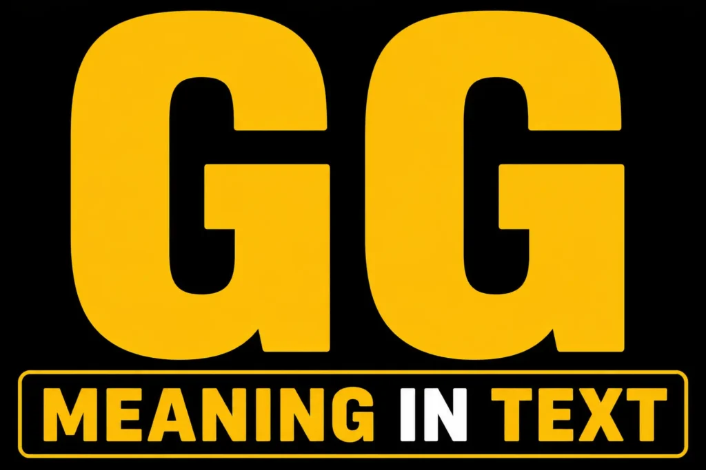 GG Meaning In Text
