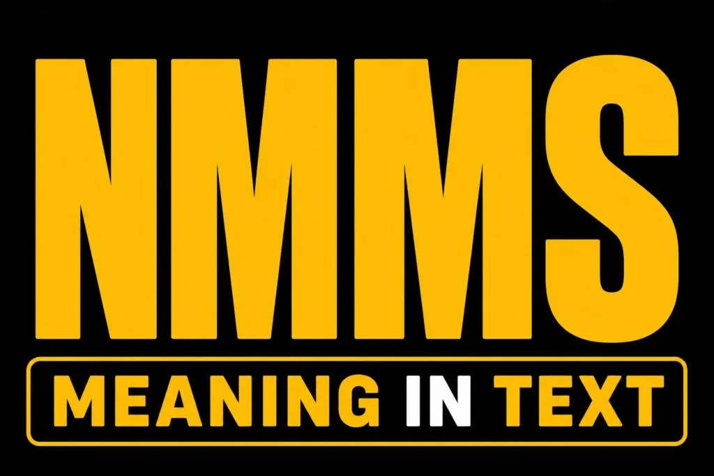 NMMS Meaning in Text