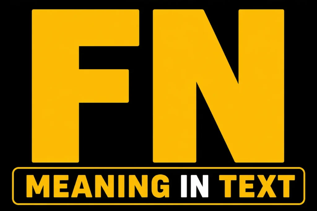 FN Meaning in Text