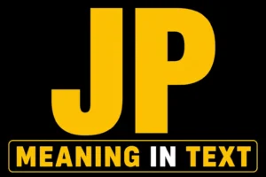 JP Meaning in Text