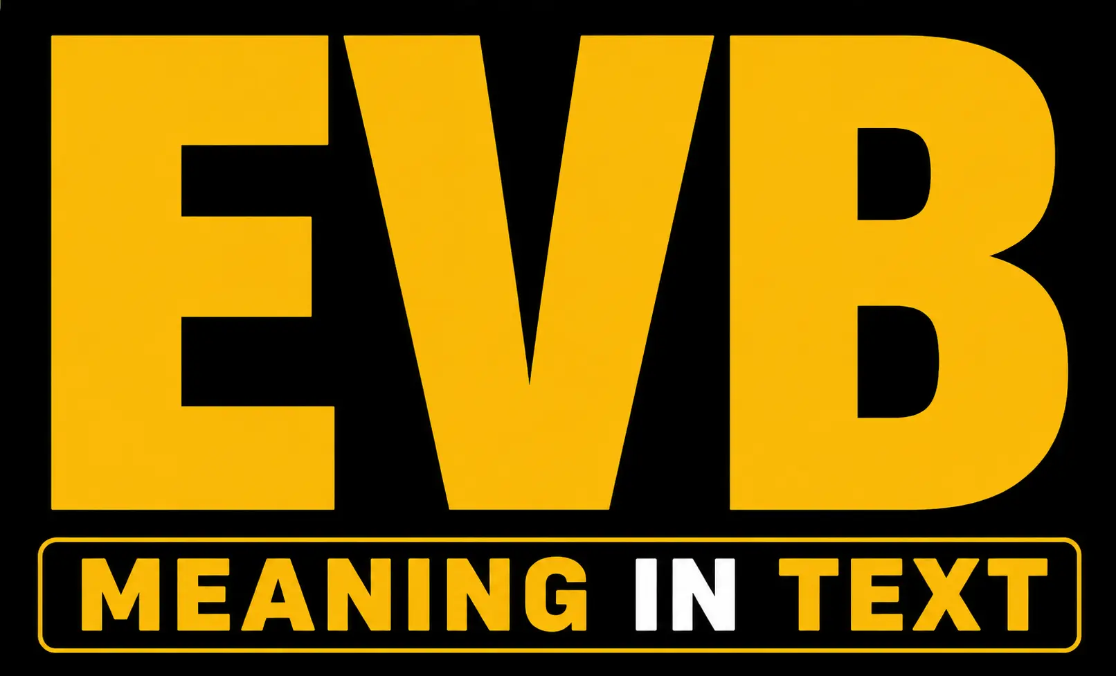 EVB Meaning in Text