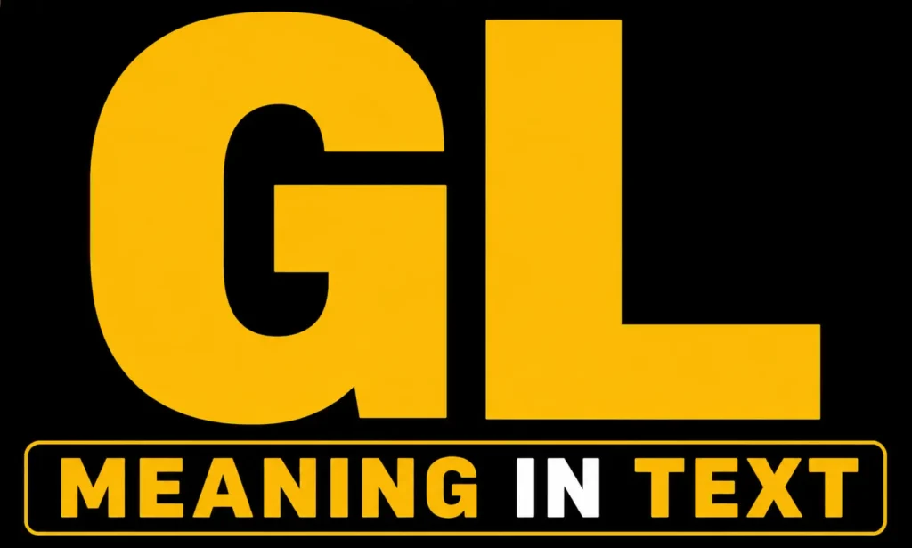 GL Meaning in Text