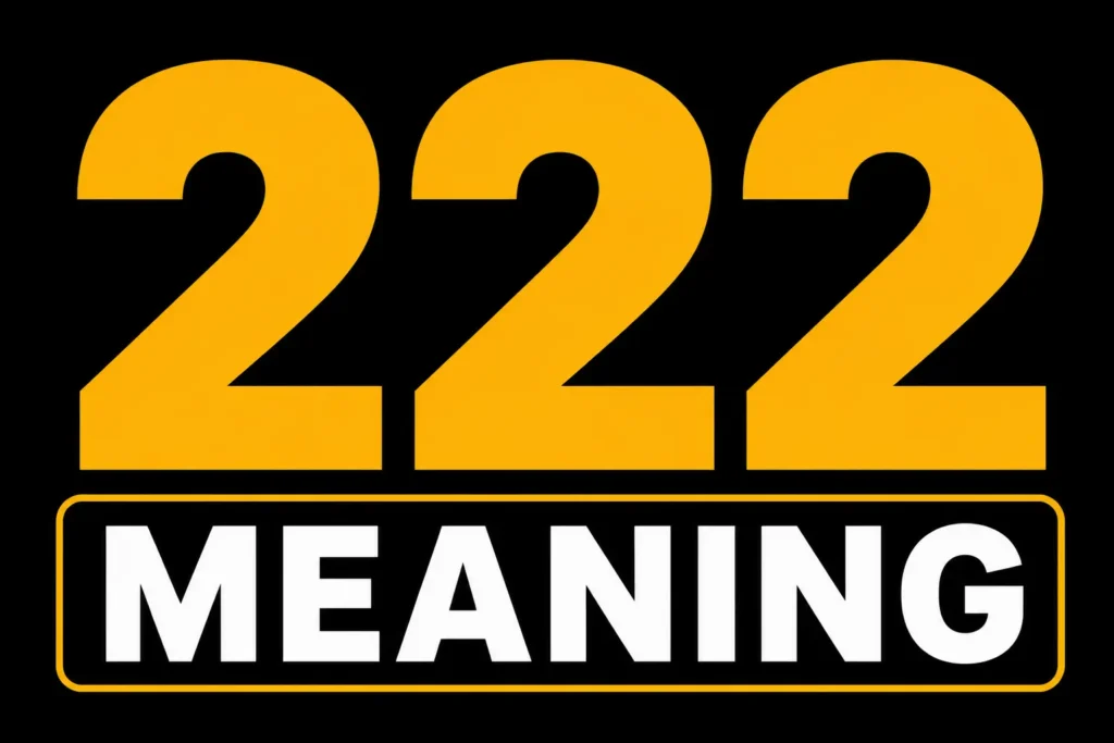 222 Meaning