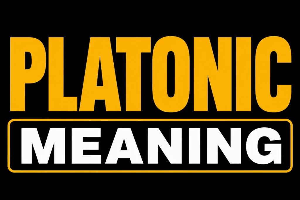 Platonic Meaning