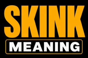 Skink Meaning