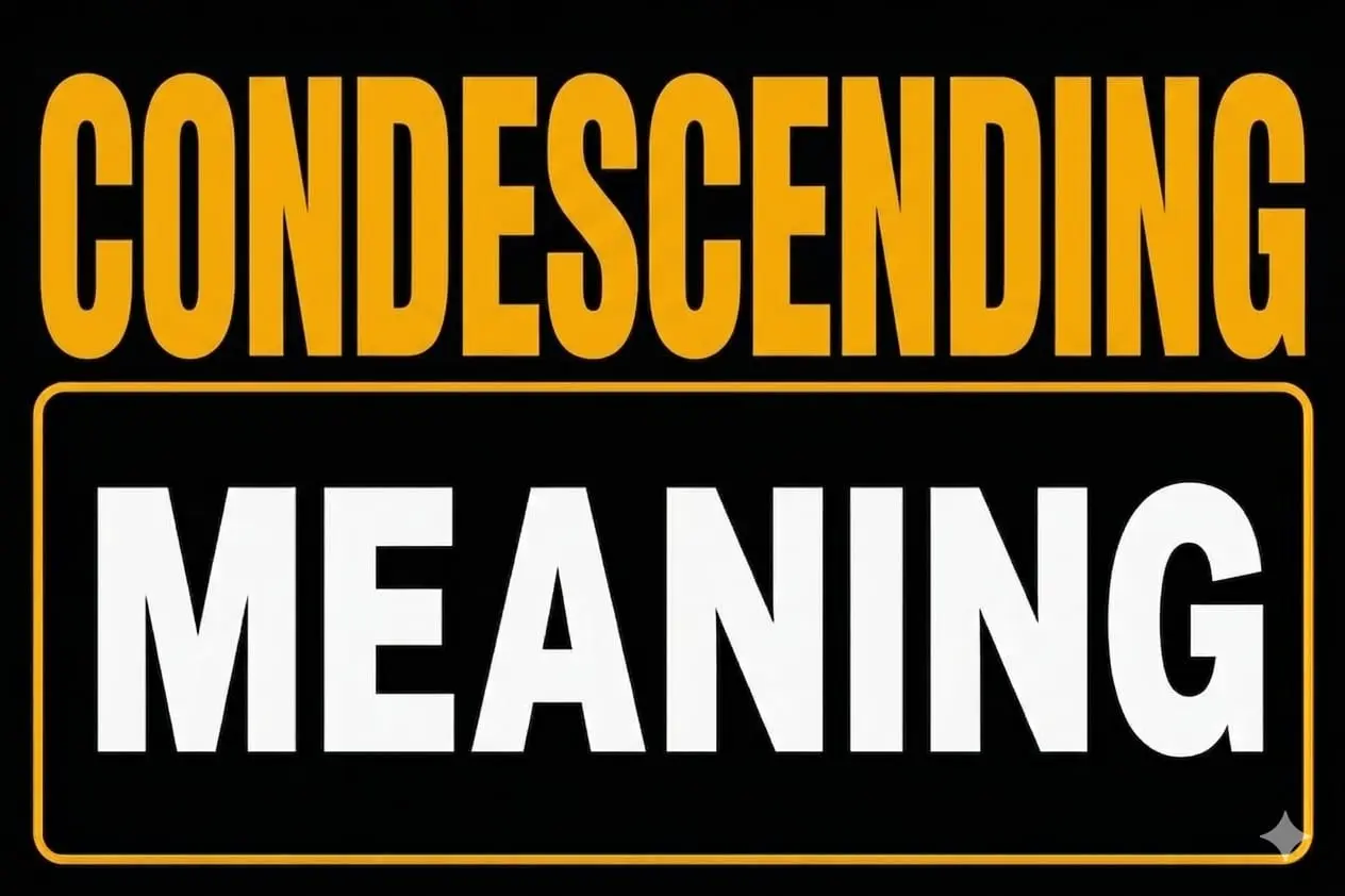 Condescending Meaning