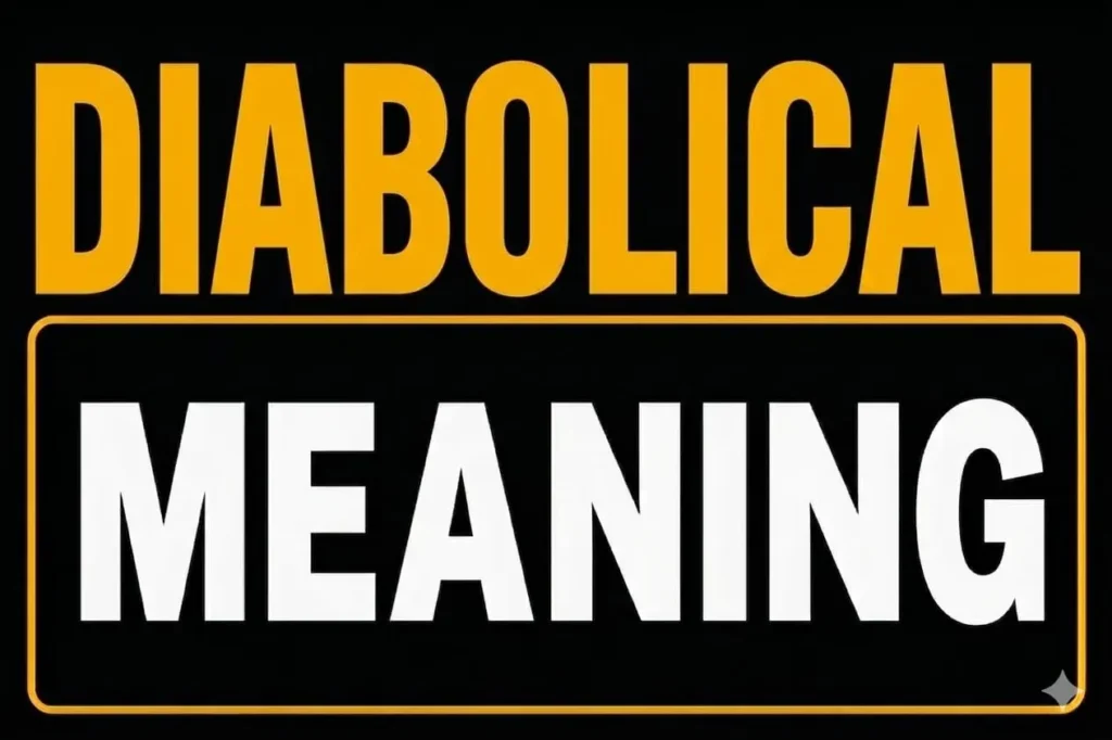Diabolical Meaning