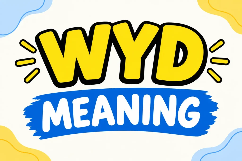 WYD Meaning