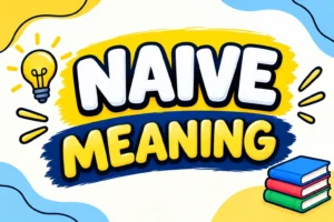 Naive Meaning