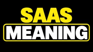 SaaS Meaning