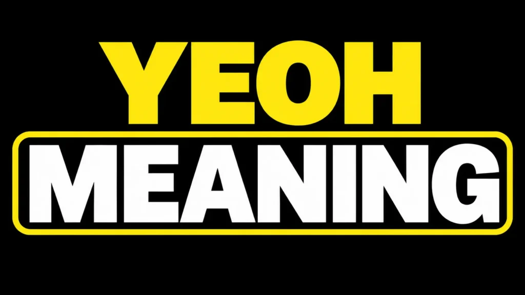 Yeoh Meaning