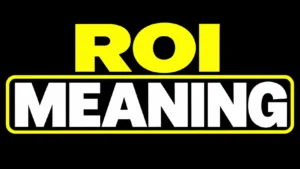 ROI Meaning